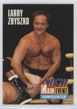 1995 CARDZ WCW Main Event Larry Zbyszko #50 0nr3