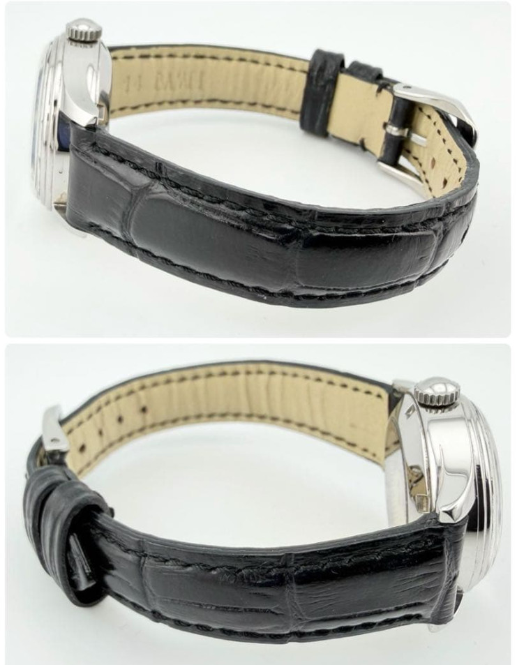 Used Working Oris 7405B Pointer Date Automatic Bl… - image 5