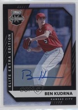 2021 Panini Elite Extra Edition Signatures Ben Kudrna #43 Auto 13st