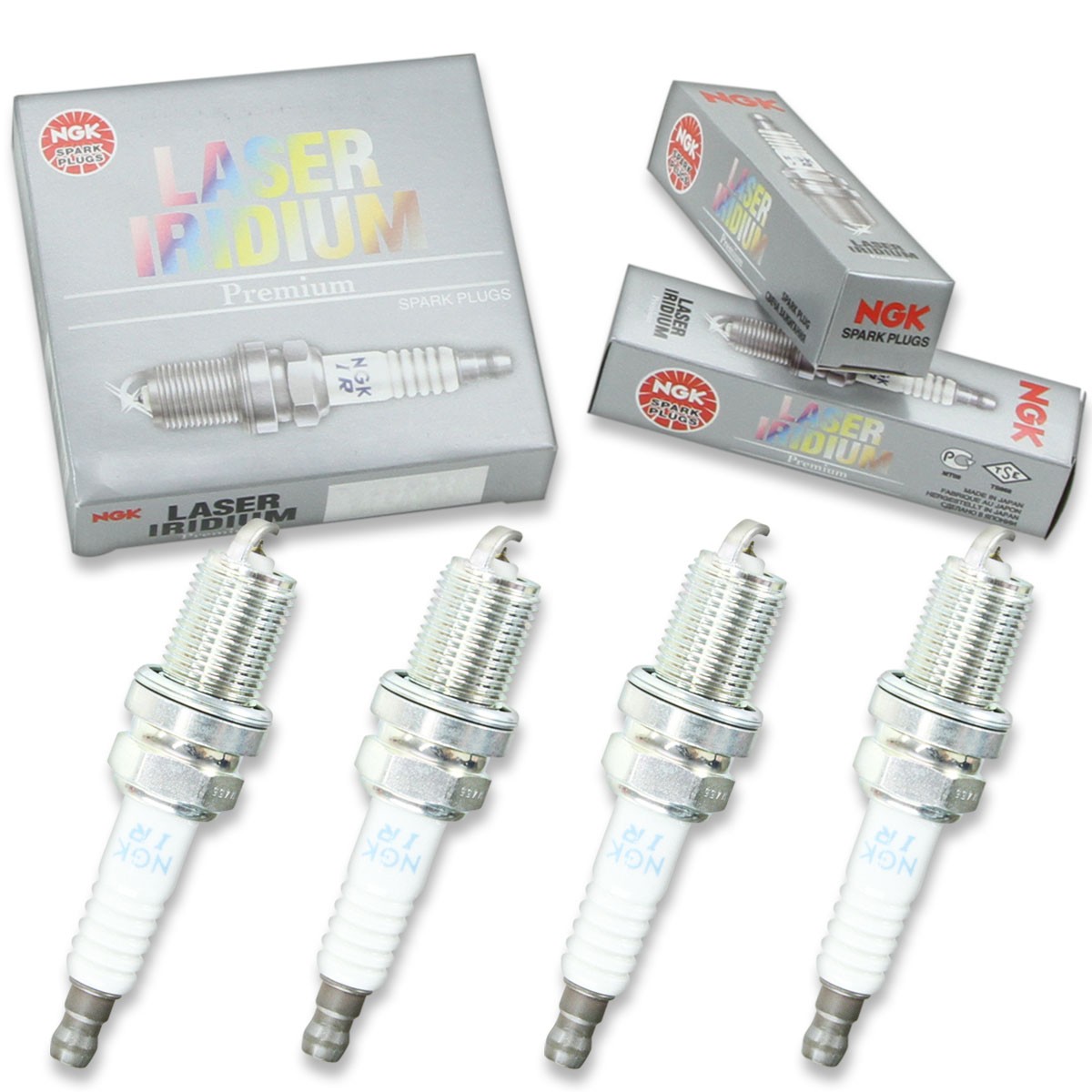 4 pc NGK 7866 IFR5N10 Laser Iridium Spark Plugs for V99-75-0063 PK16TT ky