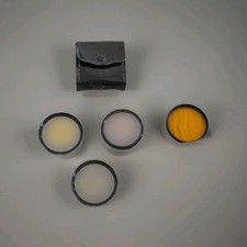 Vintage Vivitar And Hoya Lenses