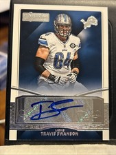 2015 Donruss Signature Series #14 Travis Swanson Auto - Detroit Lions