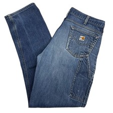 Carhartt FR Jeans Flame Resistant Denim Worn In Size 36x36