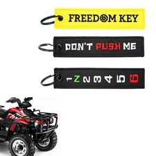 3PC Key Chain Tag Outboard New Car Bike Motorcycle Keyring Keychain