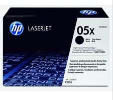 Genuine HP 05X CE505X HIGH CAPACITY Black Toner Cartridge VAT Inc ??BARGAIN??