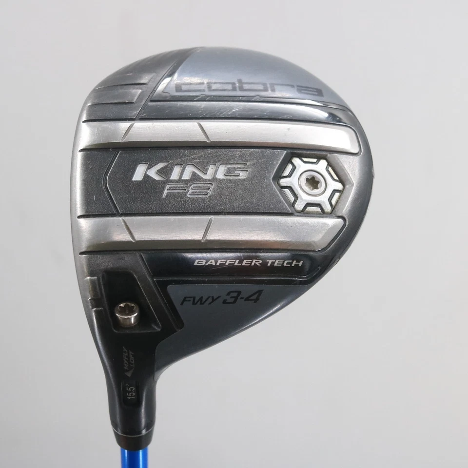 Набор деревянный Cobra King F8 3-4 и 5-6 графитовый OBAN 03-75G обычный для левой руки S-154215 - Изображение 3 из 4