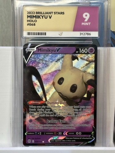 Mimikyu V graded ACE 9 for sale on eBay