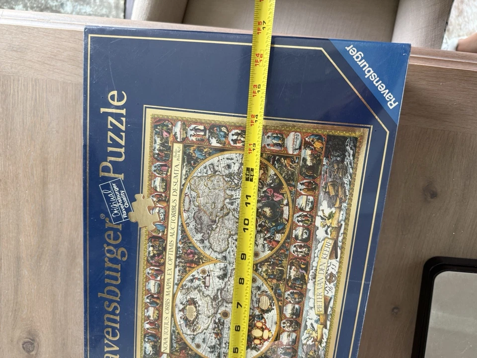 Rompecabezas 9000 piezas Ravensburger Big World Map 1611 rompecabezas raro NUEVO Foto 4 de 4