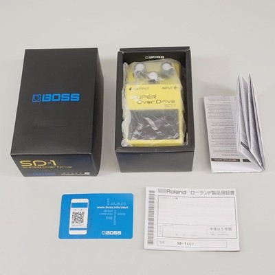 Roland Boss SD-1 Super Overdrive Guitar Effect Pedal,  New, Open Box