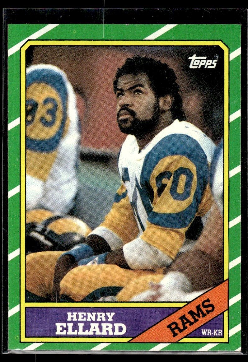 1986 Topps Henry Ellard Los Angeles Rams #79