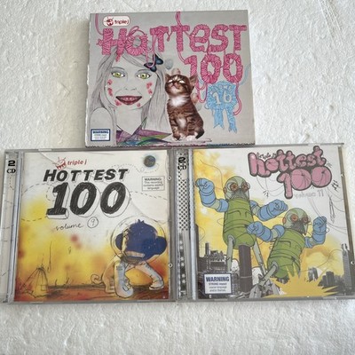 Triple J Hottest 100 CDs Bulk 90s 00s 2010s Indie Rock Music Various Artists x3