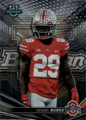 2022-23 Bowman's Best University Denzel Burke #65 Ohio State Buckeyes 17G