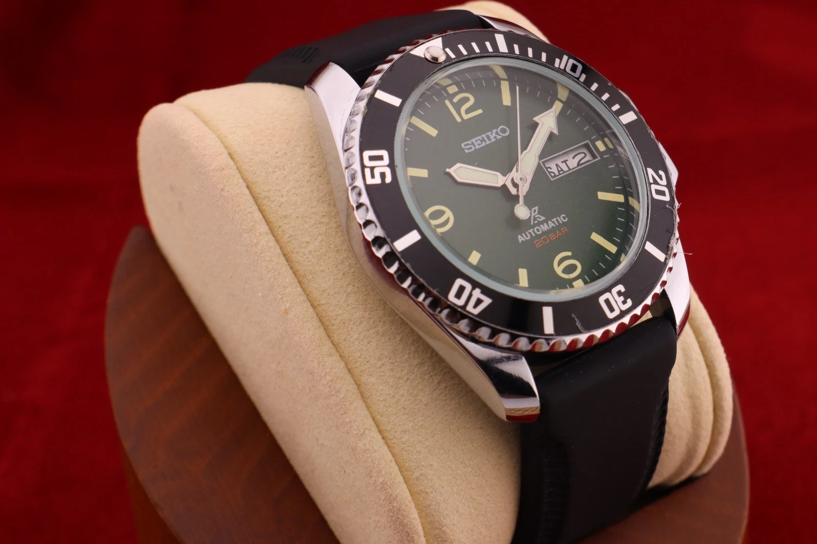 ⌚✨Vintage Seiko Diver's Look Automatic Rotating Bezel 6309A  D/D Men's Watch