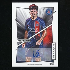 2023-24 Topps PSG Vitinha Graphic Heroes Chinese Exclusive Auto 5V821