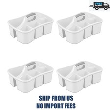 Sterilite Divided Ultra Caddy, Easy Carry, Ha...