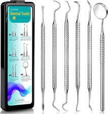Dental Tools, Dental Pick for Teeth Cleaning, Stainless Steel Hygiene Kit