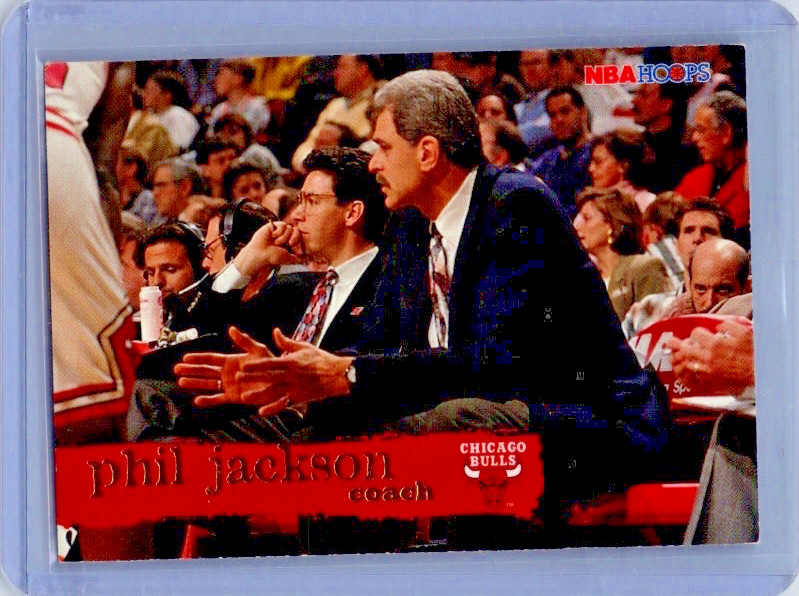 1995-96 NBA Hoops - Phil Jackson #173