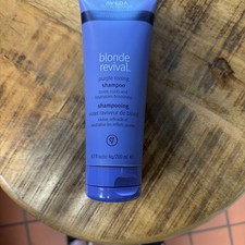 New Aveda Blonde Revival Purple Toning Shampoo 6.7 fl oz H6