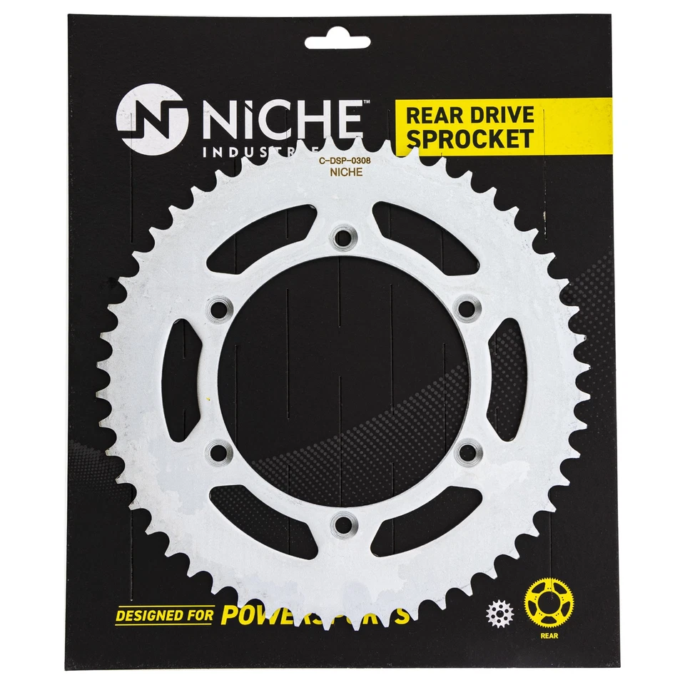 Kit de piñón de transmisión NICHE 520 paso delantero 13T trasero 52T para Husqvarna TC 610 Foto 3 de 4