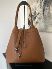 Ledertasche Schultertache Umhängetasche Neu Braun Cognac Leder Beutel