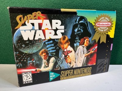 Super Star Wars (Super Nintendo SNES, 1992) Fully Complete CIB Player's Choice