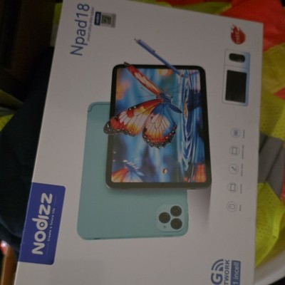 Nodizz Npad18 10.1'' Tablet 12GB RAM 256GB Android 15 Wi-Fi Green
