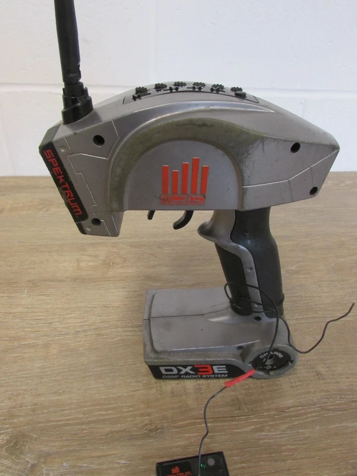 SPEKTRUM DX3E controller transmitter handset RC RADIO SR300 2.4ghz set DSM DX2 - Image 3 of 4