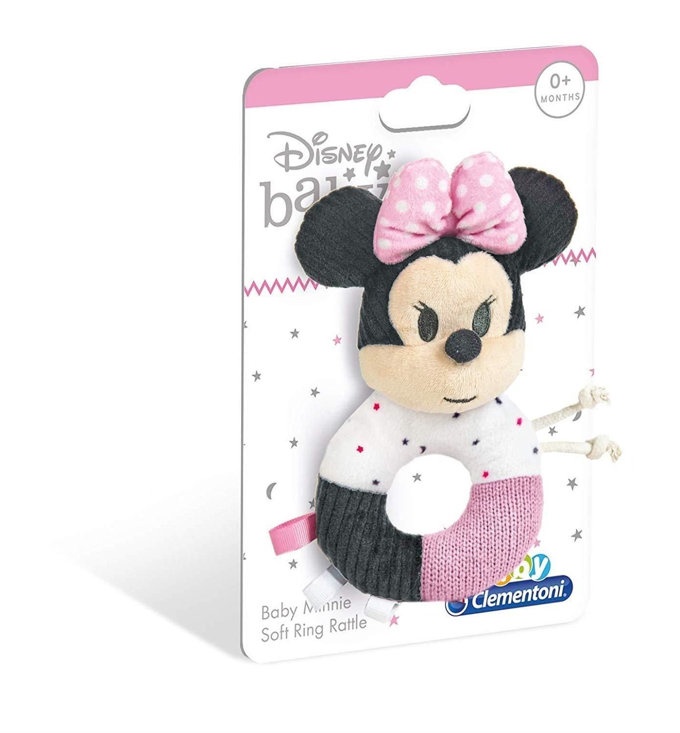 Merchandising Clementoni: Baby - Baby Minnie Morbido Anello Sonaglino