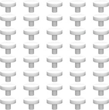 Ceramic White Coralline Coral frag Plugs Coral frag Base Round/Big Size Round/He