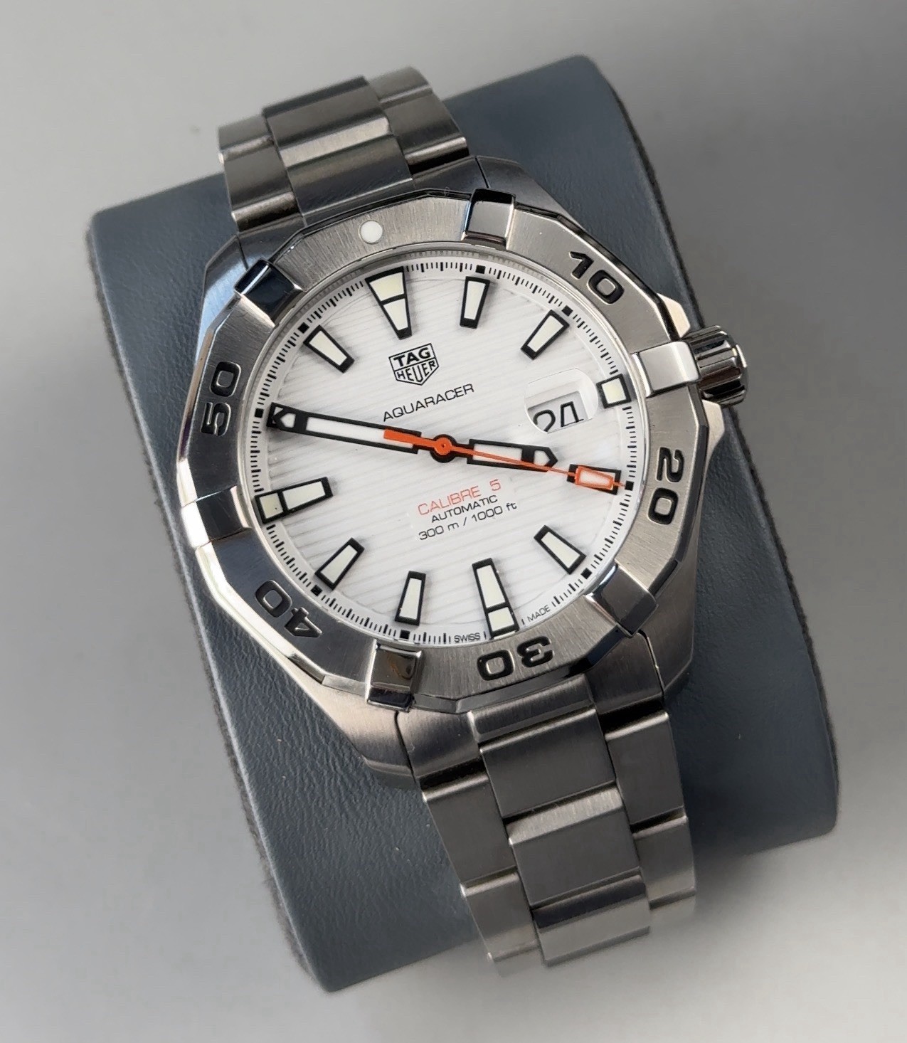 TAG Heuer Aquaracer White Men's Watch - WAY2013.BA0927