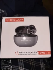 King Lucky Clip On Bluetooth Earbuds 