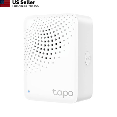 Tapo Smart Hub with Built-in Chime, REQUIRES 2.4GHz 72*51*56.8 mm, White