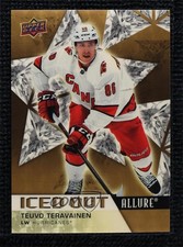 2021 Upper Deck Allure Iced Out Golden Treasures 1/1 Teuvo Teravainen #IO-13 u0h