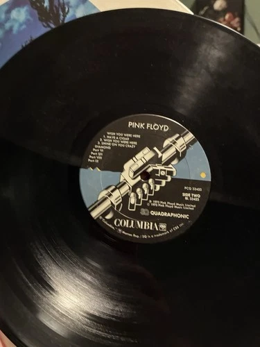 Pink Floyd – Wish You Were Here. Vinyl LP Record Album.