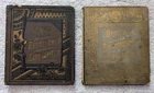 Gettysburg Battlefield, Two Antique Fold-Out Photo Albums, Civil War