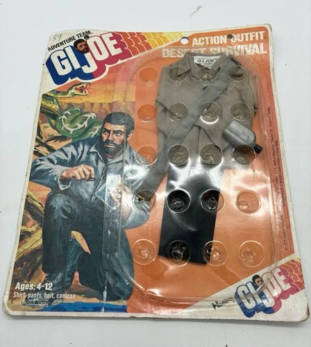 GI JOE 1975 Desert Survival RARE Orange Variant Action Outfit 7305 7308 Hasbro