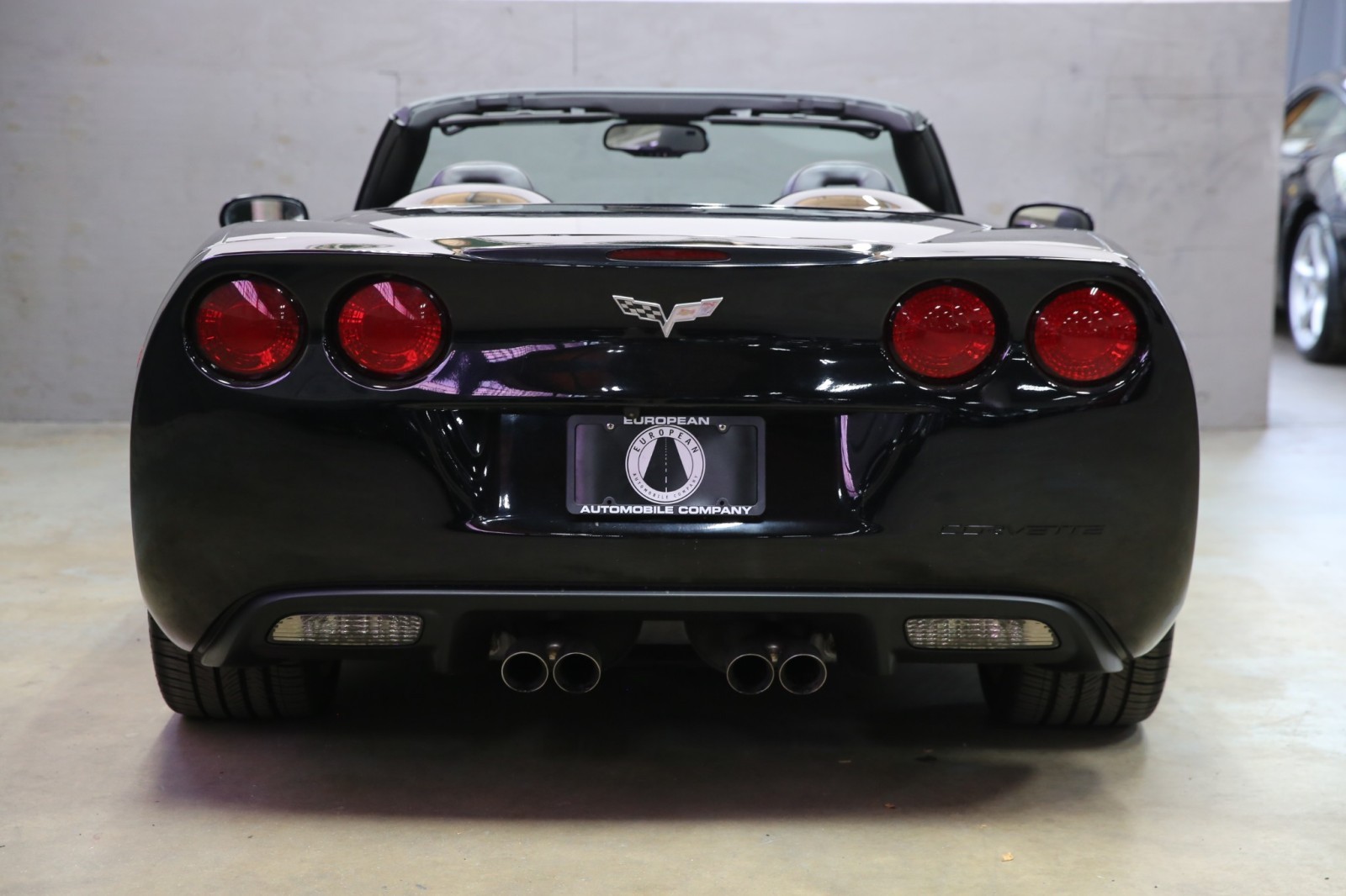 2008 Black Chevrolet Corvette   | C6 Corvette Photo 5