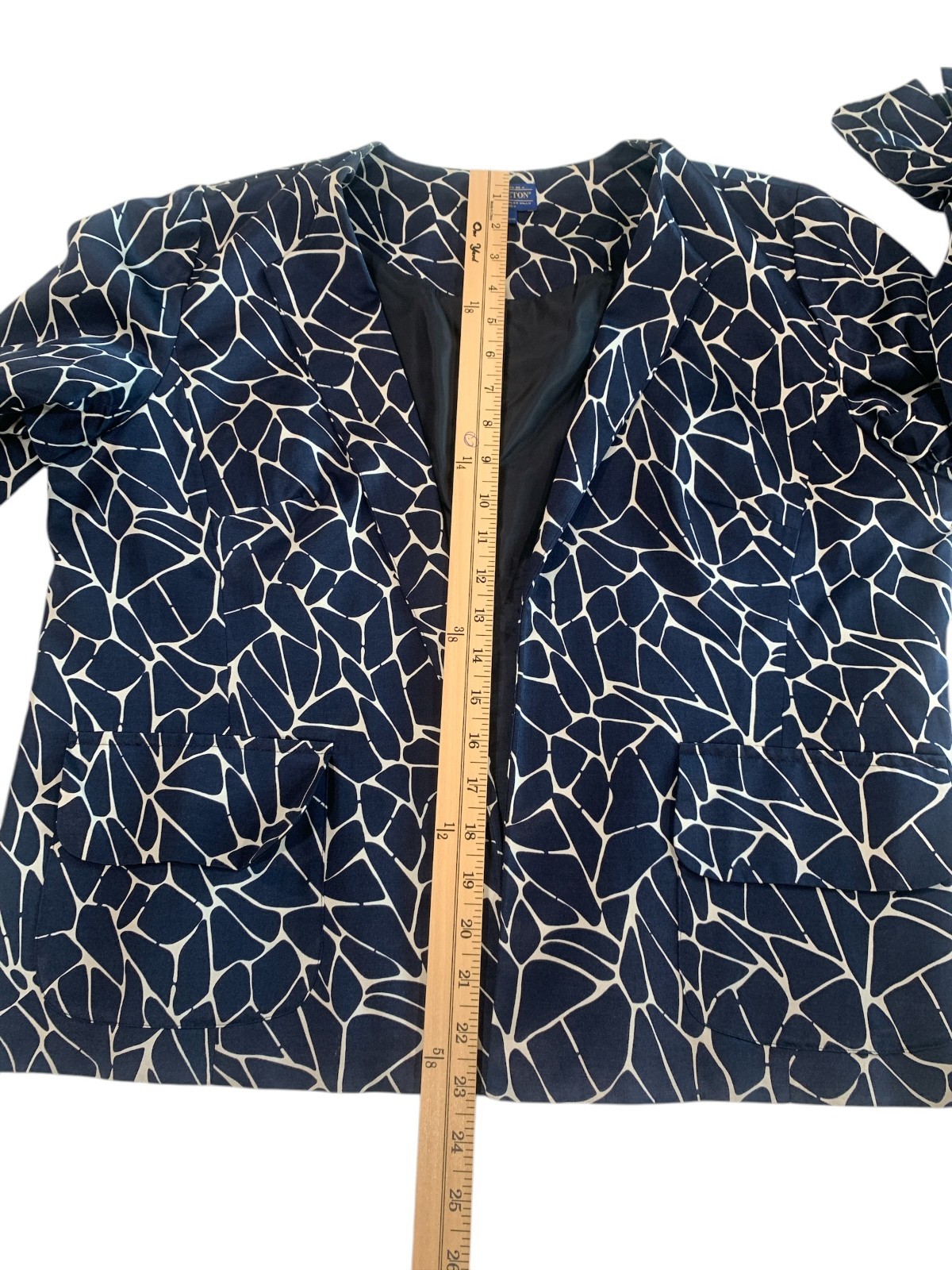 Pendleton Lightweight Silk Blend Open Front Blaze… - image 11