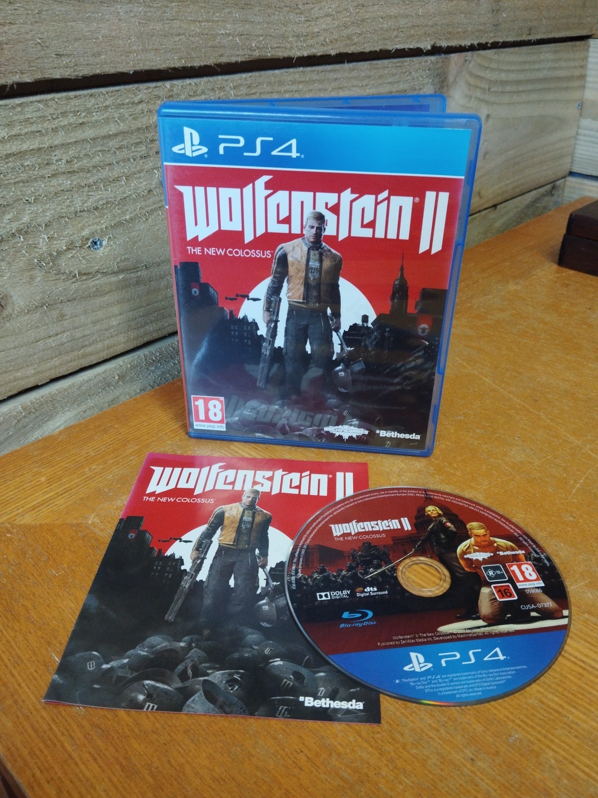 Wolfenstein II: The New Colossus PlayStation 4 PS4 2017 Boxed VGC *Free UK Post