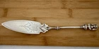 GORHAM STERLING FIGURAL EGYPTIAN 3D SPHINX HEAD 7 7/8" JELLY BUTTER KNIFE 1868