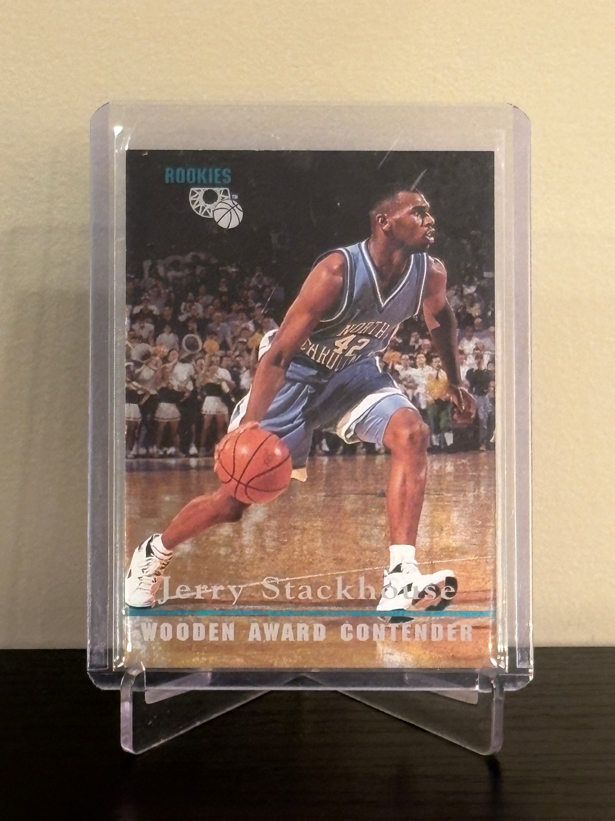 1995 Classic Rookies #99 Jerry Stackhouse Silver Foil (North Carolina Tar Heels)