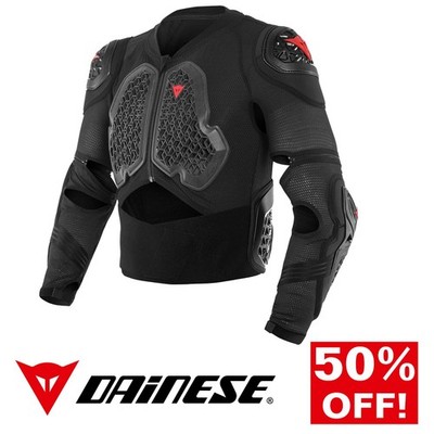 Dainese MX1 Motocross Safety Jacket Protector Armour Enduro Bike Black