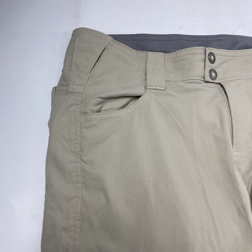 Columbia Saturday Trail Pants Women's Beige Straight Convertible Zip Leg Size 6 - Picture 9 of 20