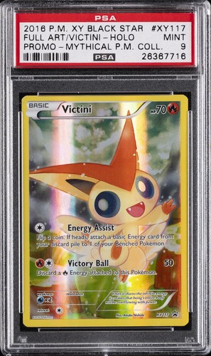 Victini graded PSA 9 for sale on eBay