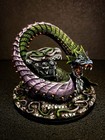 Painted Miniature Snake God Monster, Painted D&D Pathfinder DND Pathfinder