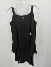 Pre-Owned Karen Kane Black Size Small Short Long Sleeve Dress