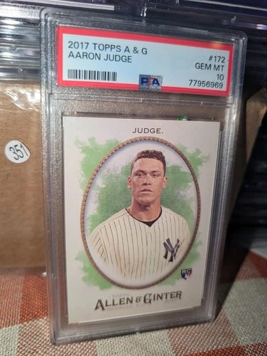 2017 Topps Allen & Ginter - Aaron Judge #172 (RC) PSA 10 Yankees