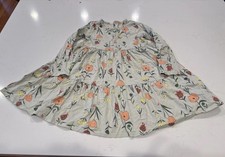 Girls Tea Collection Dress Long Sleeve Flowers 8