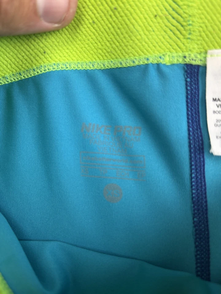 Nike Pro Compression Capri Pants XS Youth Dri-FIT Athletic Tights Running Gym - Image 2 of 4