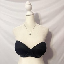 Black Victoria's Secret PINK Strapless Push Up Bra